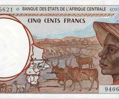 Camarões 500 Francos
