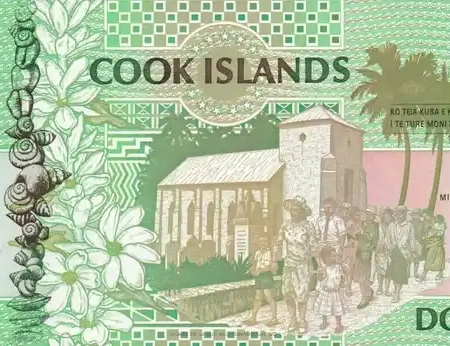 Ilhas Cook 10 Dólares