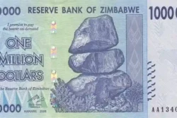 Zimbabwe 1.000.000 Dólares