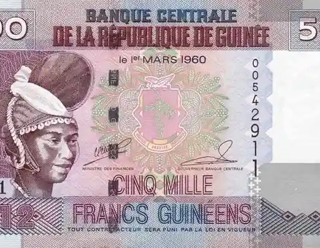 Guiné 5.000 Francos