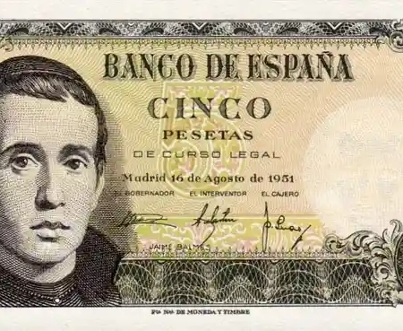 Espanha 5 Pesetas