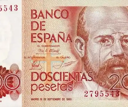 Espanha 200 Pesetas