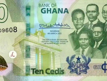 Gana 10 Cedis