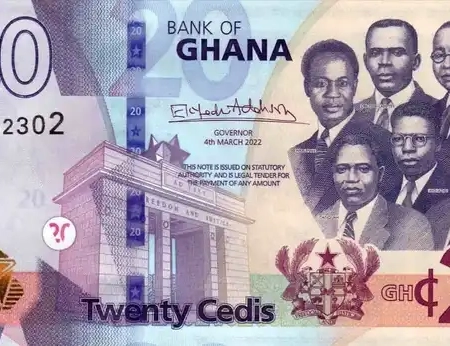 Gana 20 Cedis