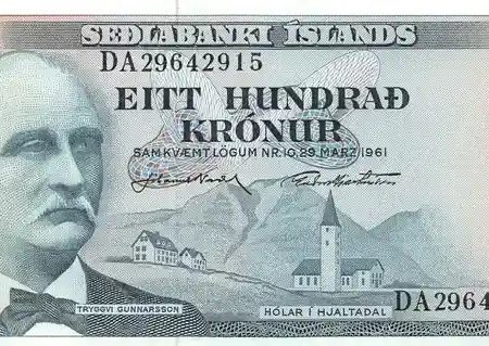 Islândia 100 Kronur
