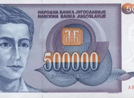 Iugoslávia 500.000 Dinara