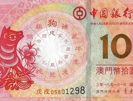 Macau 10 Patacas