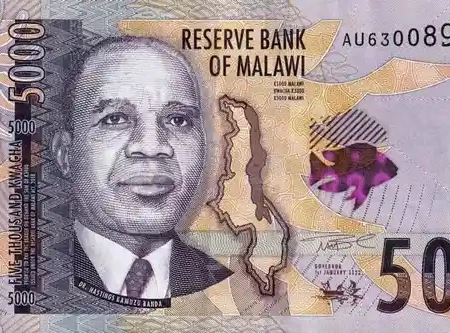 Malawi 5.000 Kwacha