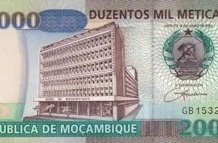 Moçambique 200.000 Meticais