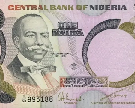 Nigéria 1 Naira
