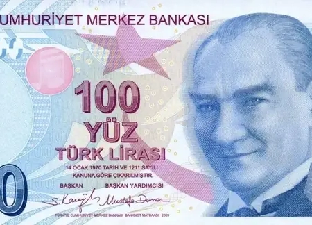 Turquia 100 Lira