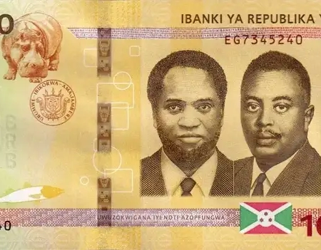 Burundi 10.000 Francos