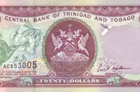Trinidad e Tobago 20 Dólares