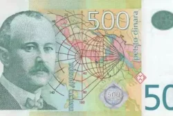 Sérvia 500 Dinara