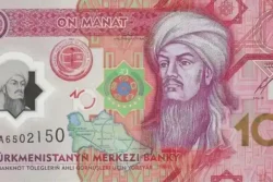 Turcomenistão 10 Manat