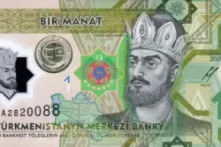 Turcomenistão 1 Manat