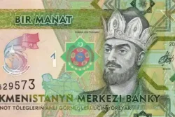 Turcomenistão 1 Manat