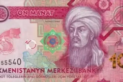 Turcomenistão 10 Manat